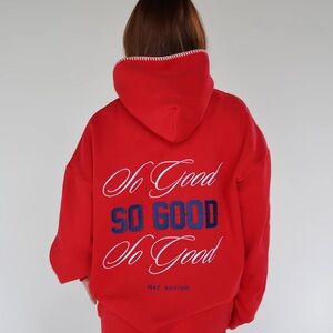 BRAND NEW 1987 8th inning hoodie in cherry